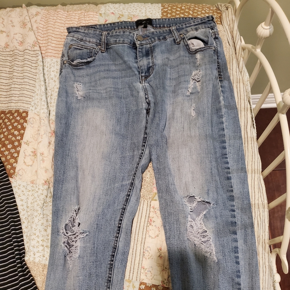 Celebrity pink jeans